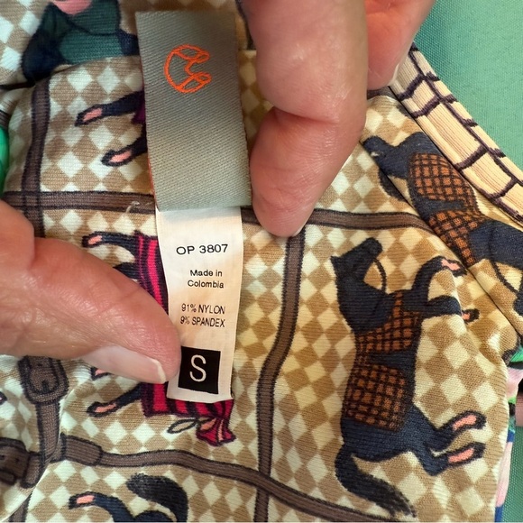 Maaji reversible woman’s  Swim Set tropical  bikini lined lightly padded size S - Picture 4 of 5